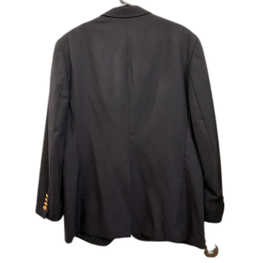 CHAPS Ralph Lauren Blue Blazer Sports Coat Jacket   Mens Size 44R